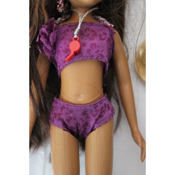 Barbie 3 Wee Friends Splash! Splash! Set Stacie Janet Dolls Swimsuit  Beach Pool - Picture 4 of 15